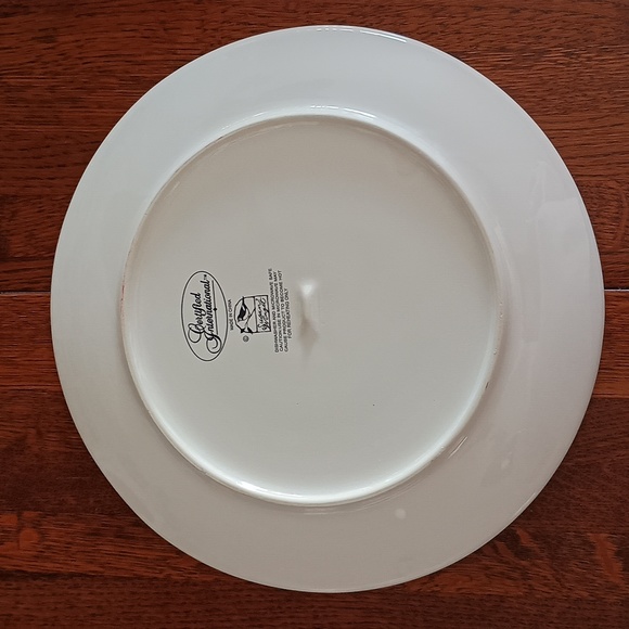 Certified International Susan Winget Homestead Rooster Dinner Plate b925 - Picture 2 of 3